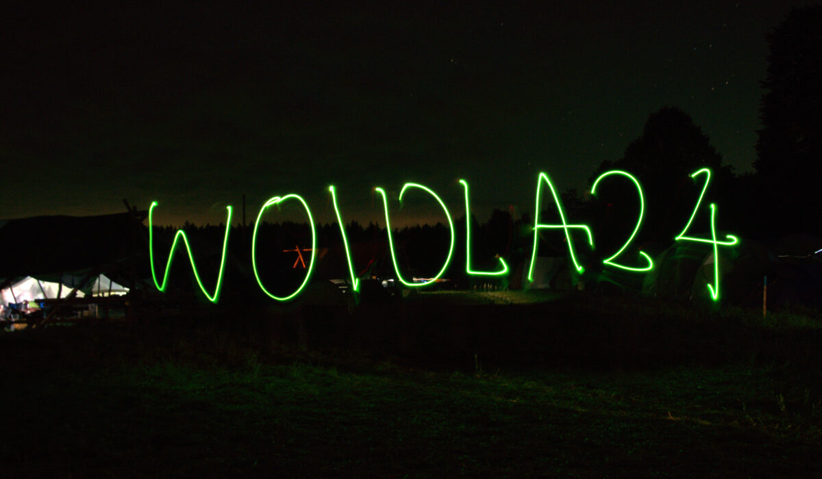 Lichtzeichnung WOIDLA24