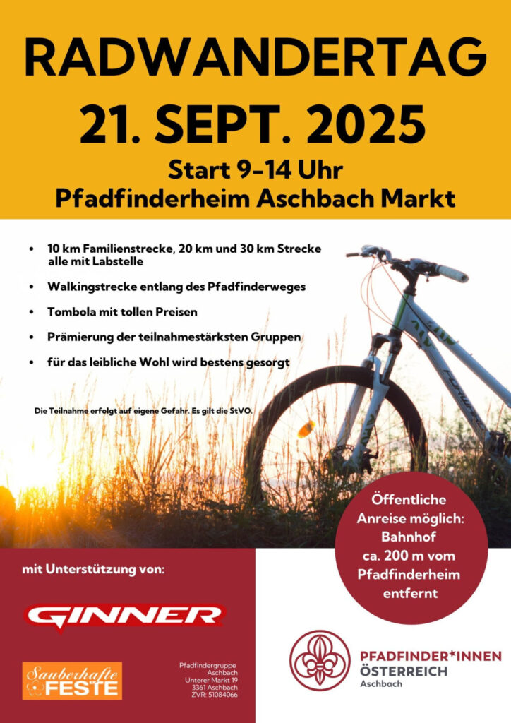 Radwandertag Plakat 2025