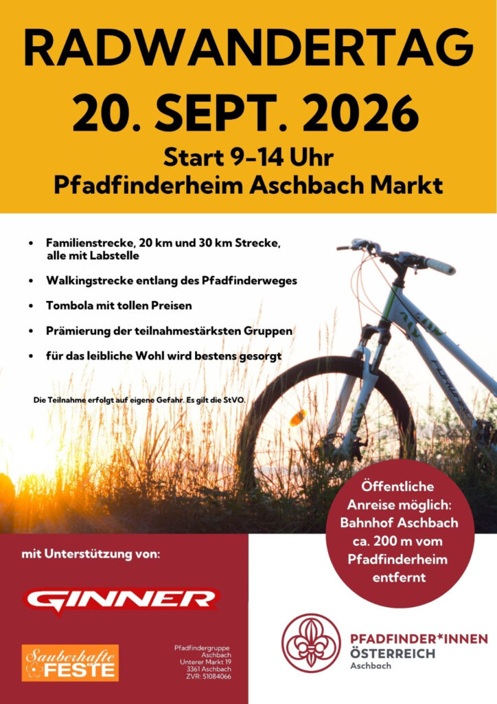 Plakat Radwandertag 2026